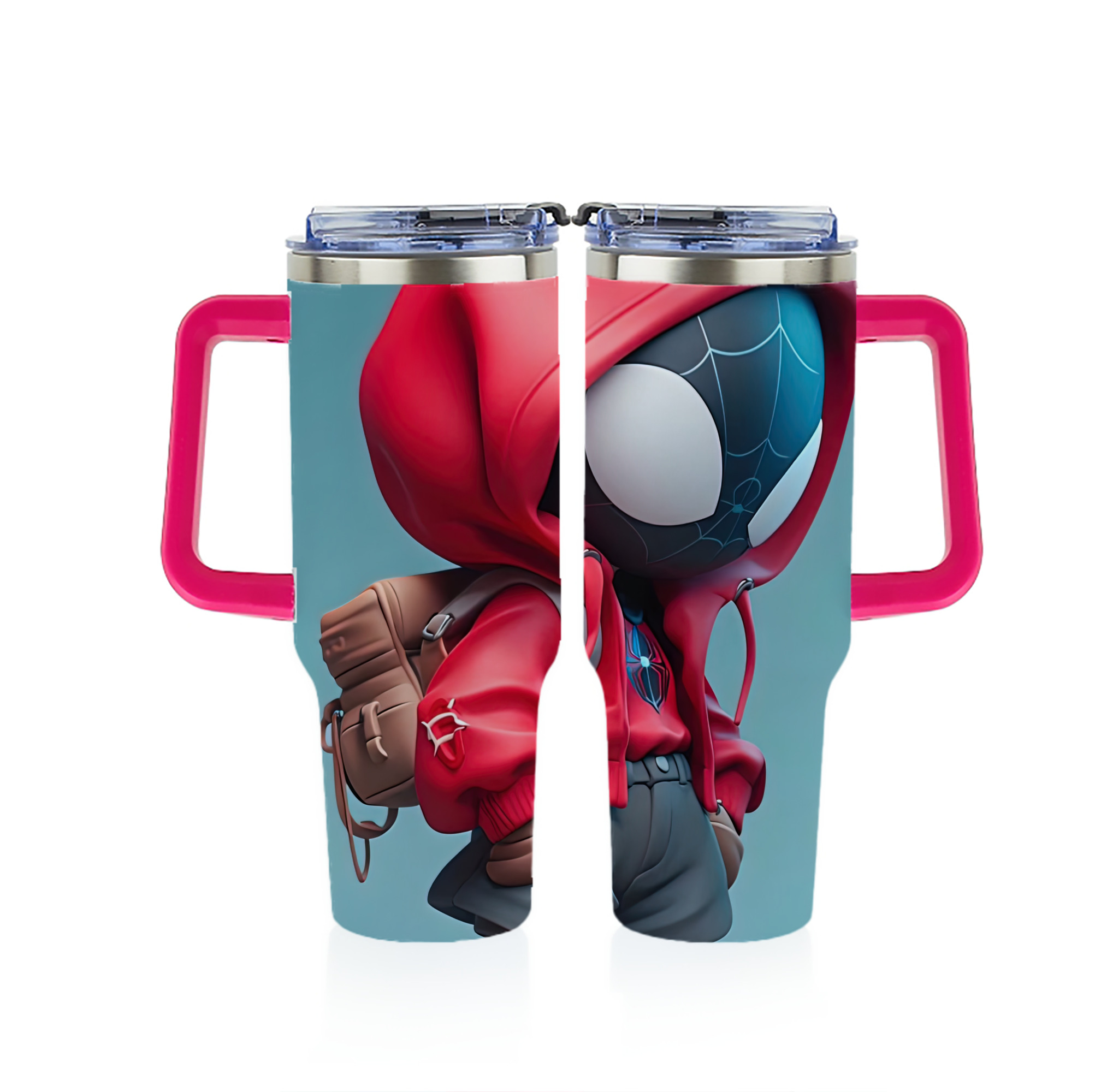 （画像用） Spider Man スパイダーマン 1200ｍLフルプリント車用タンブラー
